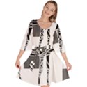 Camel Art T- Shirtcamel T- Shirt (7) Velour Kimono Dress View1