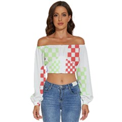 Camel Art T- Shirtcamel T- Shirt (8) Long Sleeve Crinkled Weave Crop Top by maxcute