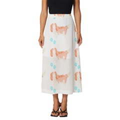 Cavalier King Charles Spaniel Dog T- Shirt Cavalier King Charles Spaniel Dog T- Shirt (1) Classic Midi Chiffon Skirt by maxcute