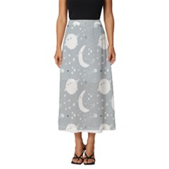 Cosmos T- Shirt Cute Baby Cosmic Pattern 7 Classic Midi Chiffon Skirt by maxcute