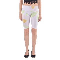 Flowers T- Shirtbeautiful Flowers T- Shirt Yoga Cropped Leggings by maxcute