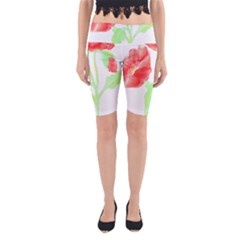 Flowers T- Shirtflowers T- Shirt Yoga Cropped Leggings by maxcute