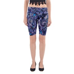 Dweeb Design Yoga Cropped Leggings by MRNStudios