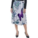 Hawaii T- Shirt Hawaii Peacock Pattern T- Shirt Classic Velour Midi Skirt  View1
