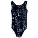 E=mc2 Text Science Albert Einstein Formula Mathematics Physics Kids  Cut-Out Back One Piece Swimsuit View1