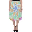 Mandala T- Shirt Twisting Garden Mandala T- Shirt Classic Midi Skirt View1