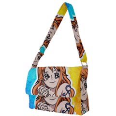 Nami Lovers Money Full Print Messenger Bag (l) by designmarketalsprey31