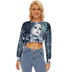 Sapphire Slime Lightweight Long Sleeve Sweatshirt by MRNStudios