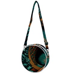 Big Data Abstract Abstract Background Backgrounds Crossbody Circle Bag by Pakemis