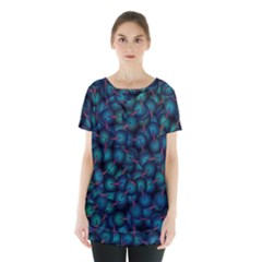 Background Abstract Textile Design Skirt Hem Sports Top by Ravend