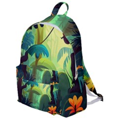 Jungle Rainforest Tropical Forest Jungle Scene The Plain Backpack by Jancukart