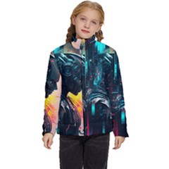 Who Sample Robot Prettyblood Kids  Puffer Bubble Jacket Coat by Ravend