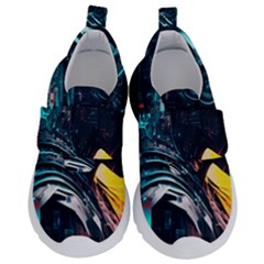 Who Sample Robot Prettyblood Kids  Velcro No Lace Shoes by Ravend