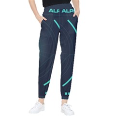 Sci Fi Computer Screen Tapered Pants by Uceng