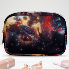 Nebula Galaxy Stars Astronomy Make Up Pouch (small) by Uceng