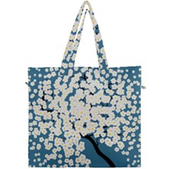 Flower Flora Decoration Pattern Canvas Travel Bag by Uceng