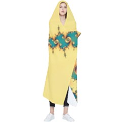 Fractal Art Fractals Digital Art Wearable Blanket by Uceng
