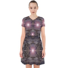 Fantasy Science Fiction Portal Adorable In Chiffon Dress by Uceng