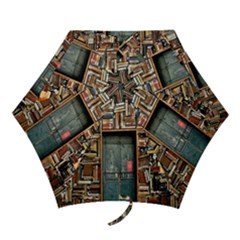 Books Mini Folding Umbrellas by artworkshop
