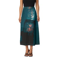 Swimming  Classic Midi Chiffon Skirt by artworkshop