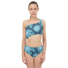 Graphic Design Wallpaper Abstract Spliced Up Two Piece Swimsuit by Ravend