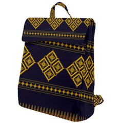 Abstract Antique Architecture Art Artistic Artwork Flap Top Backpack by Ravend
