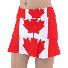 Canada Flag Canadian Flag View Classic Tennis Skirt by Ravend