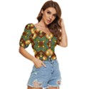 Background Abstract Fractal Annotation Texture Button up blouse View3