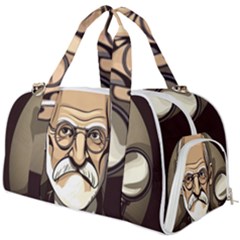 Ai Generated Psychotherapist Psychology Therapy Burner Gym Duffel Bag by danenraven