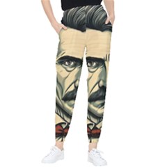 Ai Generated Nikola Tesla Tesla Nikolas Electricity Tapered Pants by danenraven