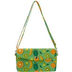 Fruit Tropical Pattern Design Art Pattern Removable Strap Clutch Bag by Ravend