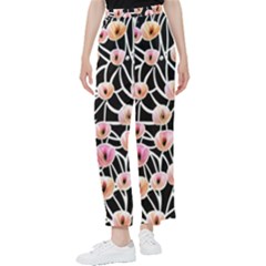 Cheery Watercolor Flowers Women s Pants  by GardenOfOphir