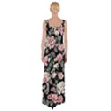 Choice watercolor flowers Thigh Split Maxi Dress View2