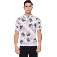Pattern Pastel Drawing Art Men s Short Sleeve Rash Guard by Ravend