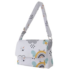 Art Pattern Design Wallpaper Background Print Full Print Messenger Bag (s) by Ravend