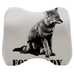 Foxy Lady Concept Illustration Velour Head Support Cushion by dflcprintsclothing