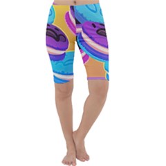Cookies Chocolate Cookies Sweets Snacks Baked Goods Food Cropped Leggings  by Ravend