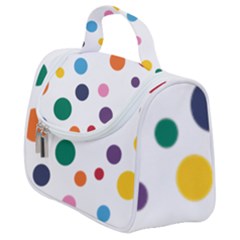 Polka Dot Satchel Handbag by 8989