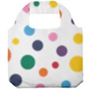 Polka Dot Foldable Grocery Recycle Bag View1