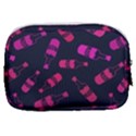 Wine Wine Bottles Background Graphic Make Up Pouch (Small) View2