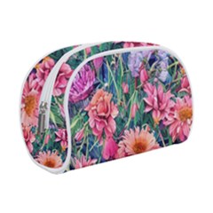 Retro Floral Make Up Case (small) by GardenOfOphir