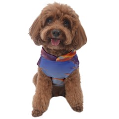 Summer Sunset Over Beach Dog Sweater by GardenOfOphir