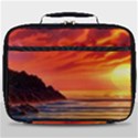 Reflecting Sunset Over Beach Full Print Lunch Bag View1