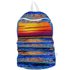 Island Dreams Foldable Lightweight Backpack by GardenOfOphir