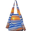 Summer Sunset Surf Center Zip Backpack View2