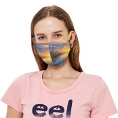 Benevolent Sunset Crease Cloth Face Mask (adult) by GardenOfOphir