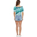 Waves On The Ocean Ii Button up blouse View4