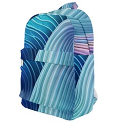 Ocean Waves Pastel Classic Backpack by GardenOfOphir