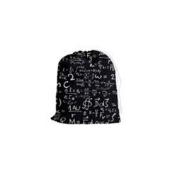 E=mc2 Text Science Albert Einstein Formula Mathematics Physics Drawstring Pouch (xs) by Jancukart