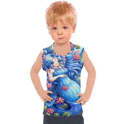 Mermay Kids  Sport Tank Top by artworkshop